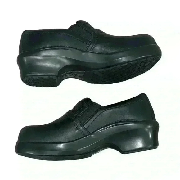 Ariat Expert Clog Composite Toe Size 6B Black Leather Slip Resistant Work ESD - Picture 3 of 7